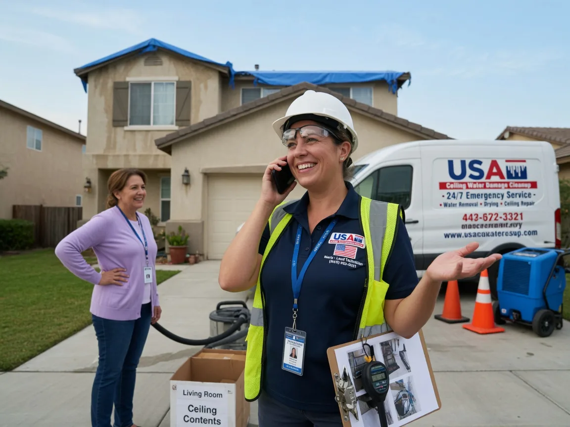 Ceiling Water Damage Restoration Ruso, ND FAQs